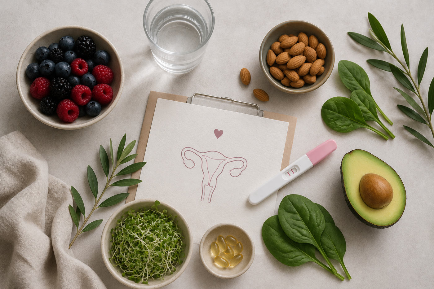 Vizualizácia k článku o zinku, seléne a schválených tvrdeniach o plodnosti a spermatogenéze