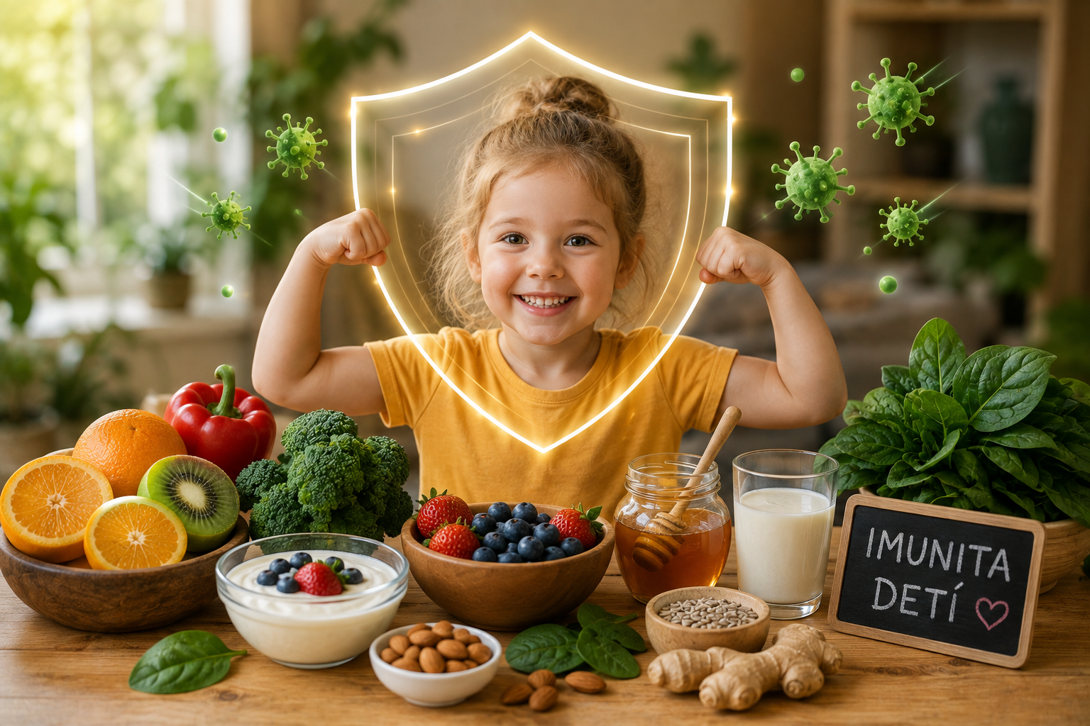Podpora imunity u detí – vitamín C, D, zinok a selén