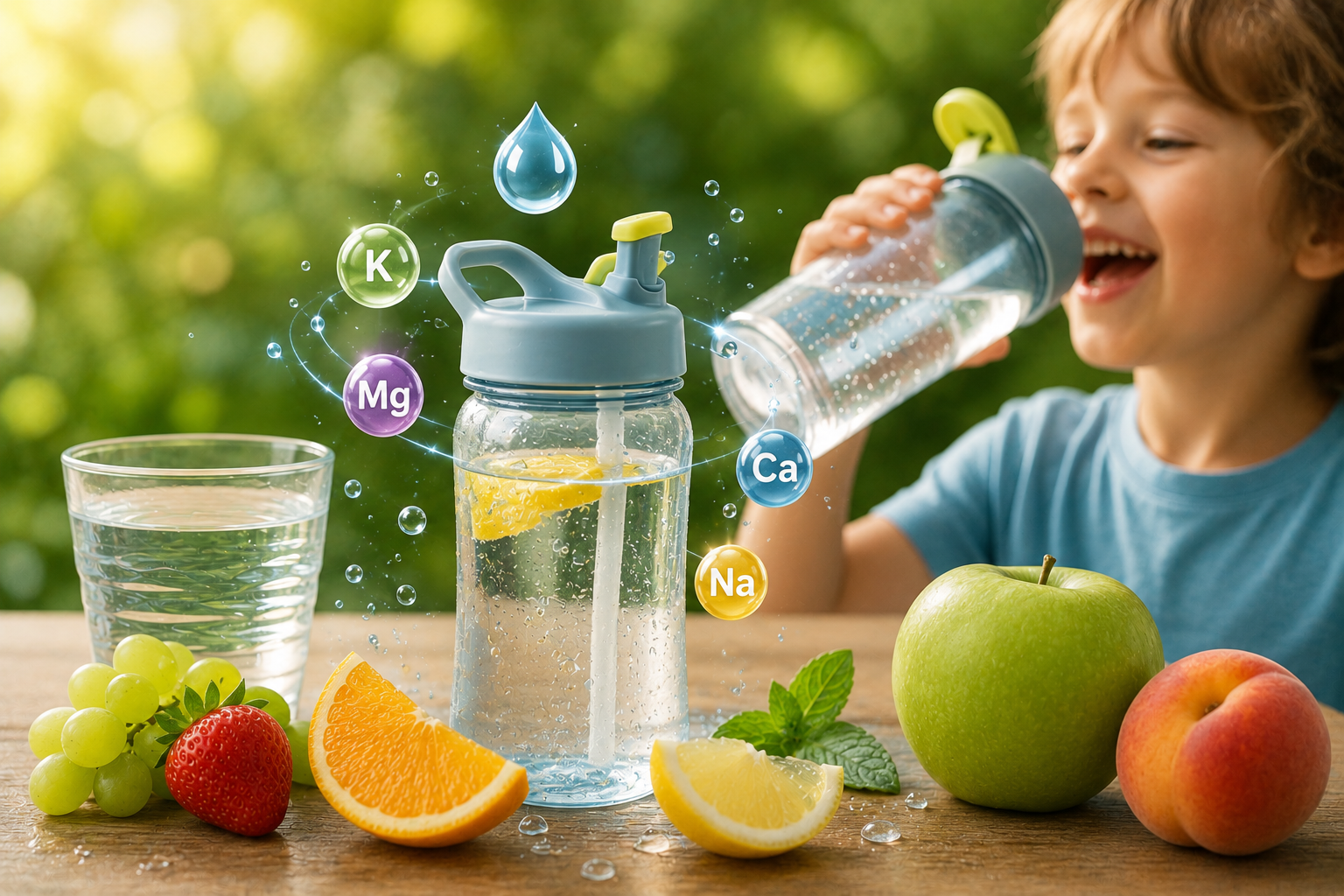 Elektrolyty pre deti – hydratácia pri športe a horúcom počasí