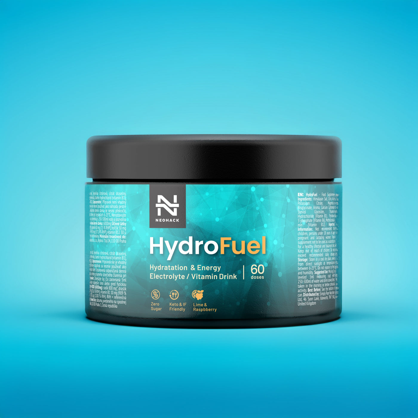 HydroFuel elektrolytový nápoj bez cukru pre bežcov na Slovensku