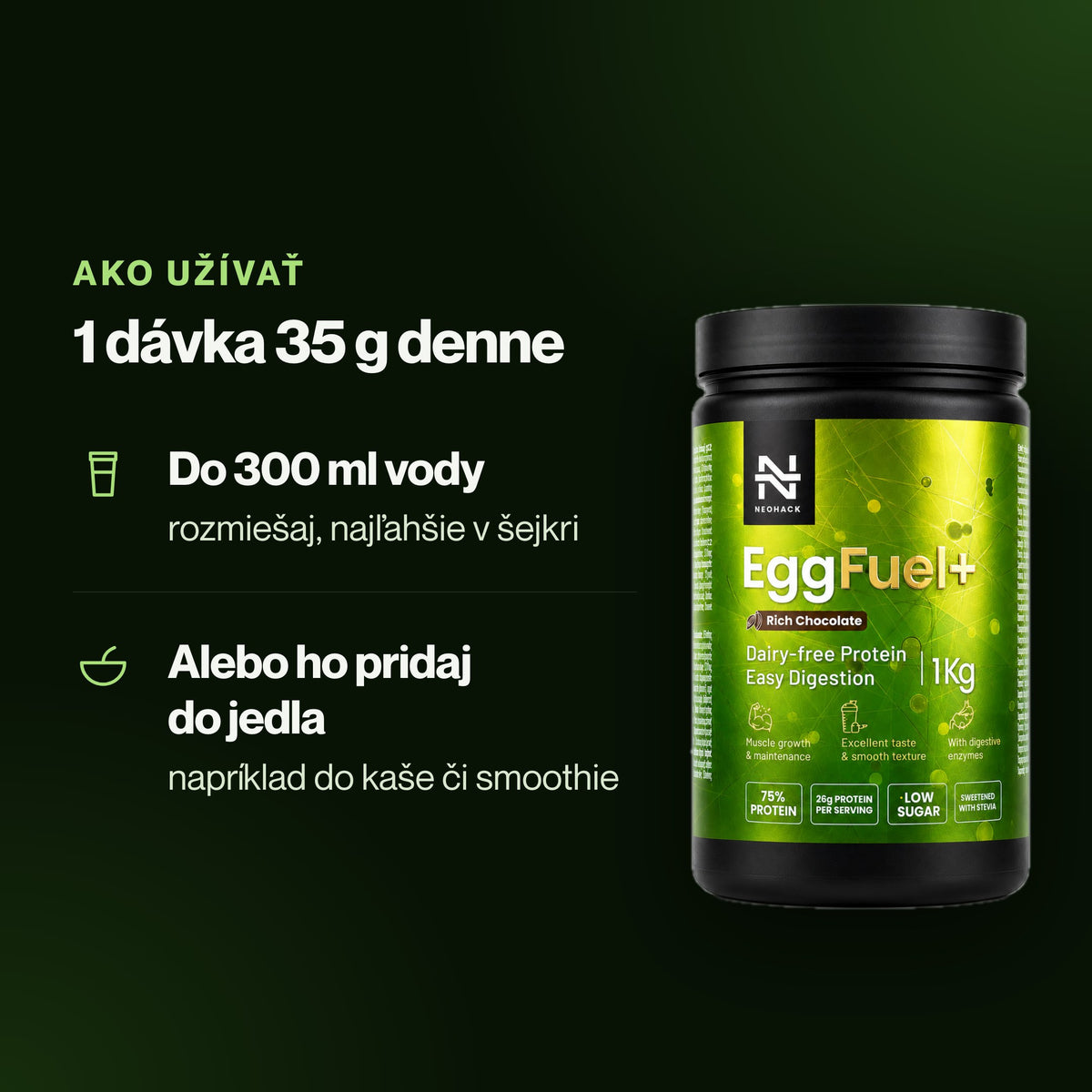 EggFuel – 1 dávka 35 g denne