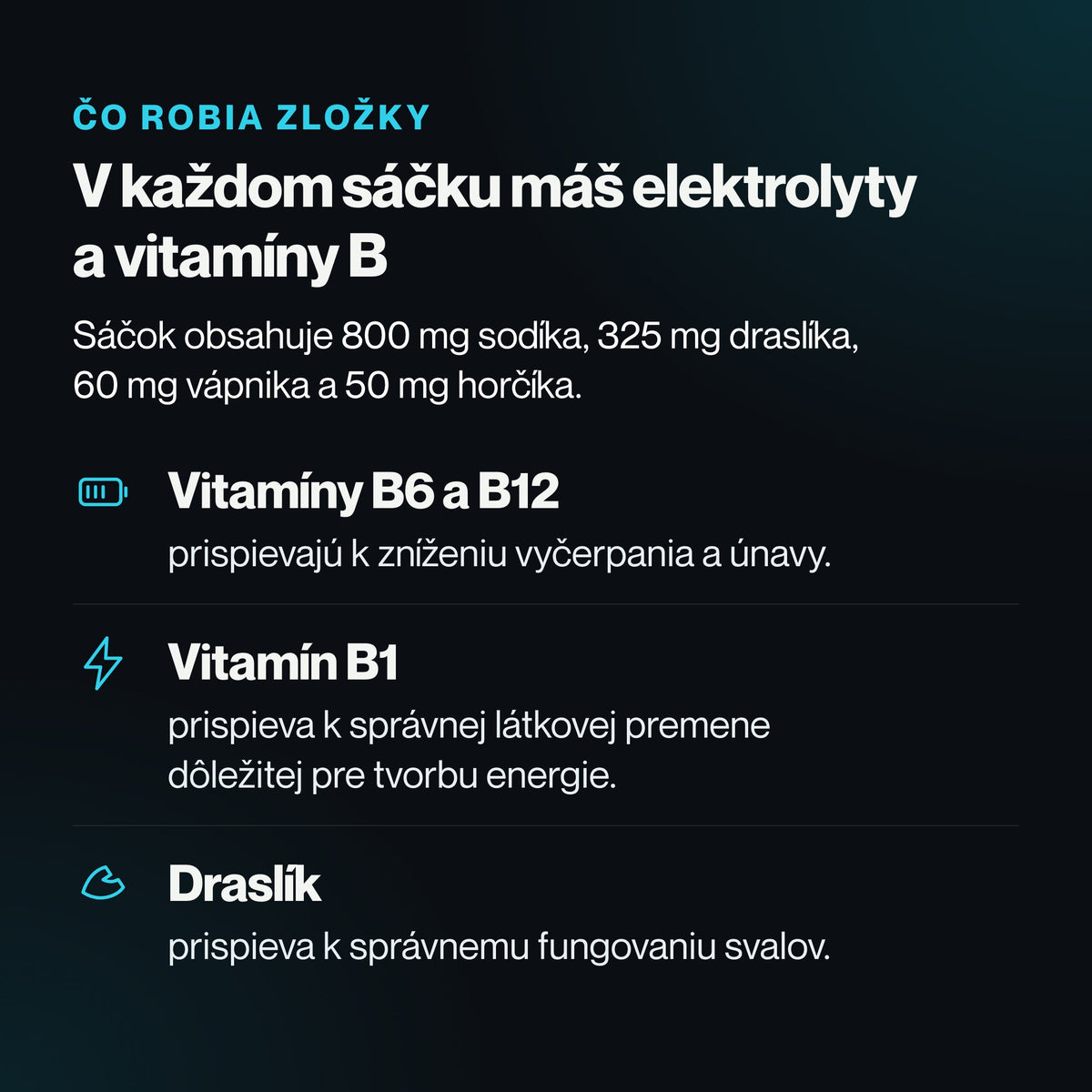 HydroFuelMix – V každom sáčku máš elektrolyty a vitamíny B