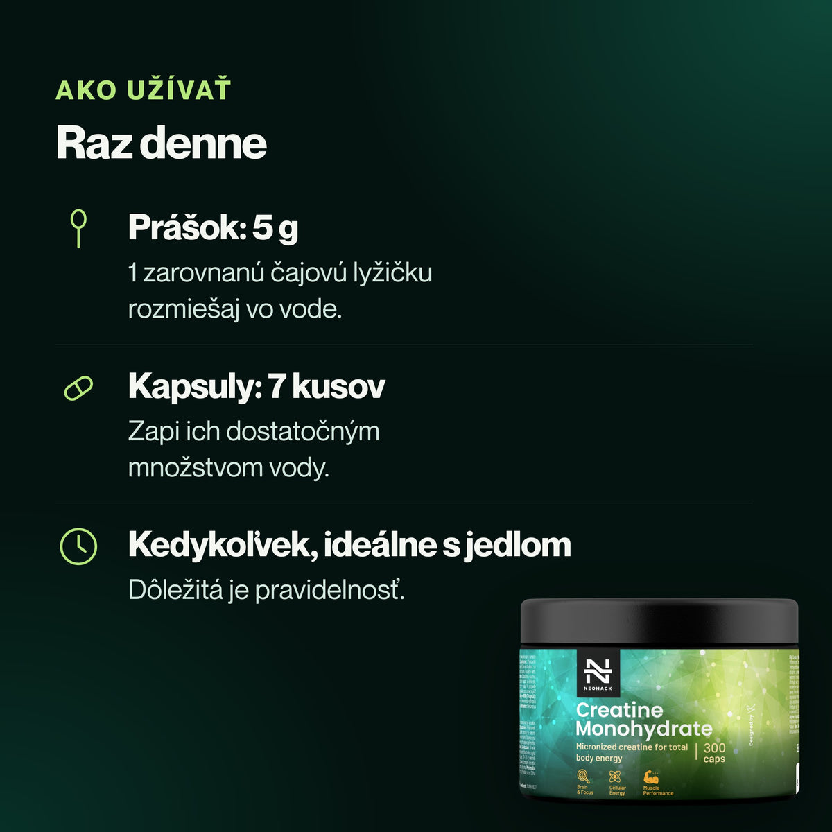 Kreatin – Raz denne