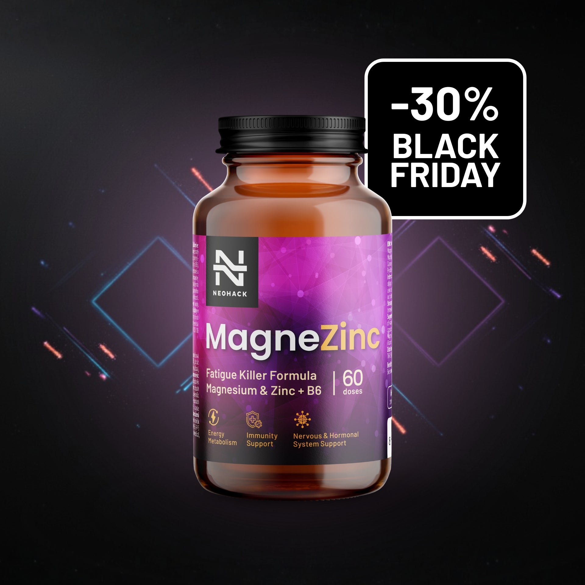 MagneZinc + B6 - Vysokovstrebateľný horčíkový komplex