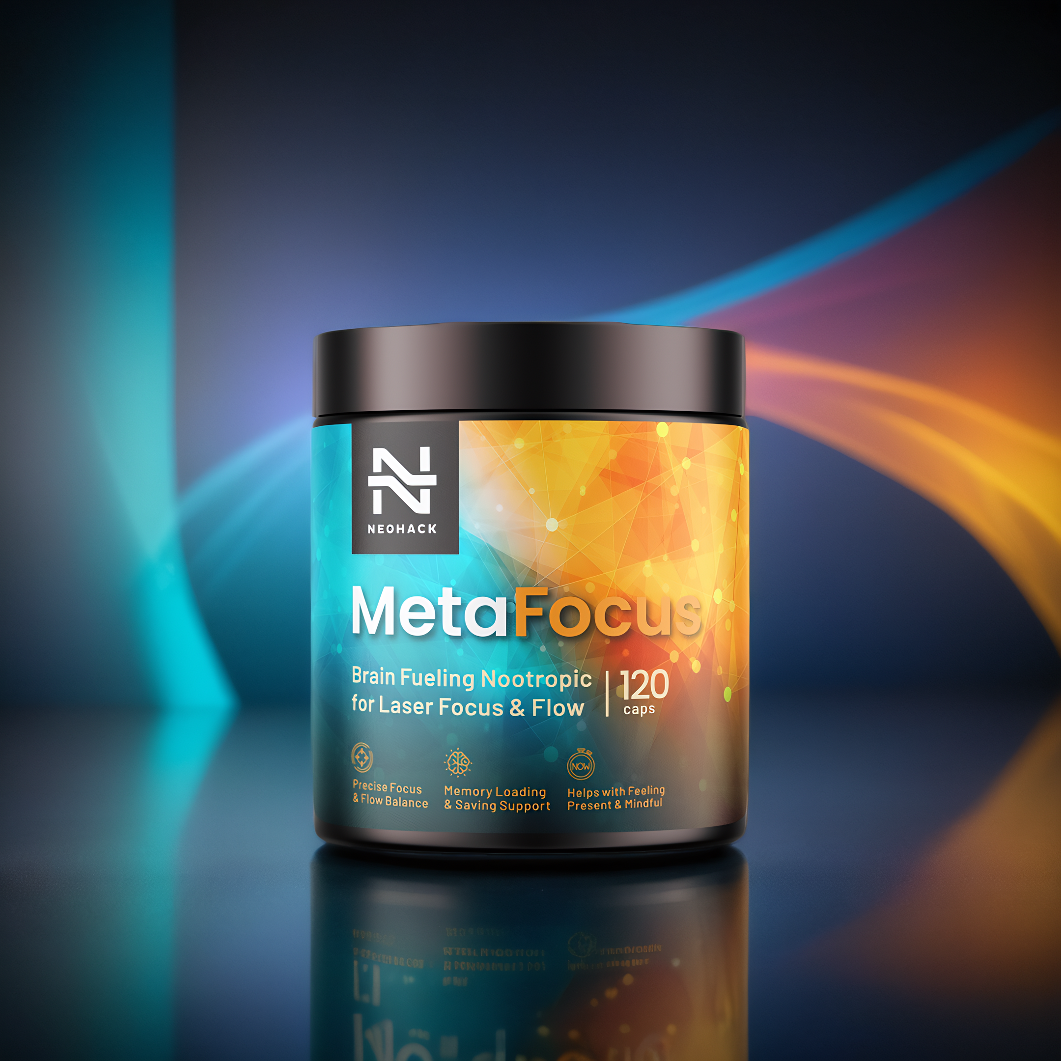 MetaFocus - Prírodné Nootropikum bez pridaného kofeínu | Podpora Sústredenia a Pamäte