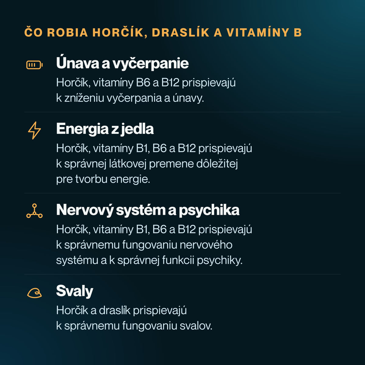 MineralFuel – Čo robia horčík, draslík a vitamíny B