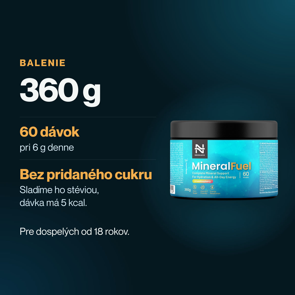 MineralFuel – Balenie: 360 g