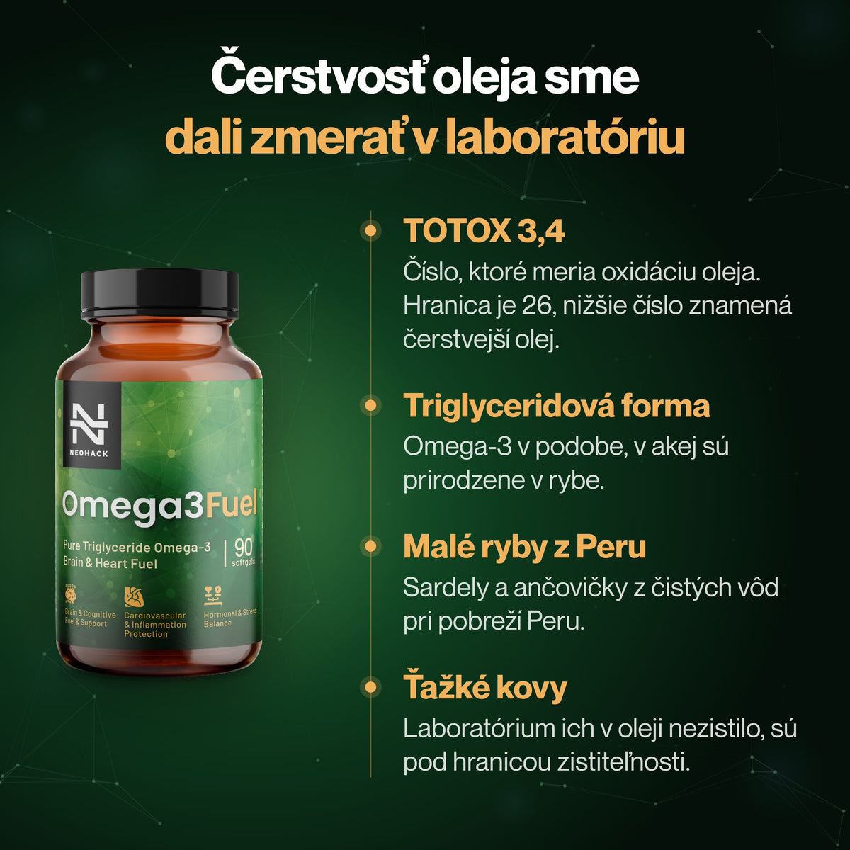 Omega3Fuel – Čerstvosť oleja sme dali zmerať v laboratóriu
