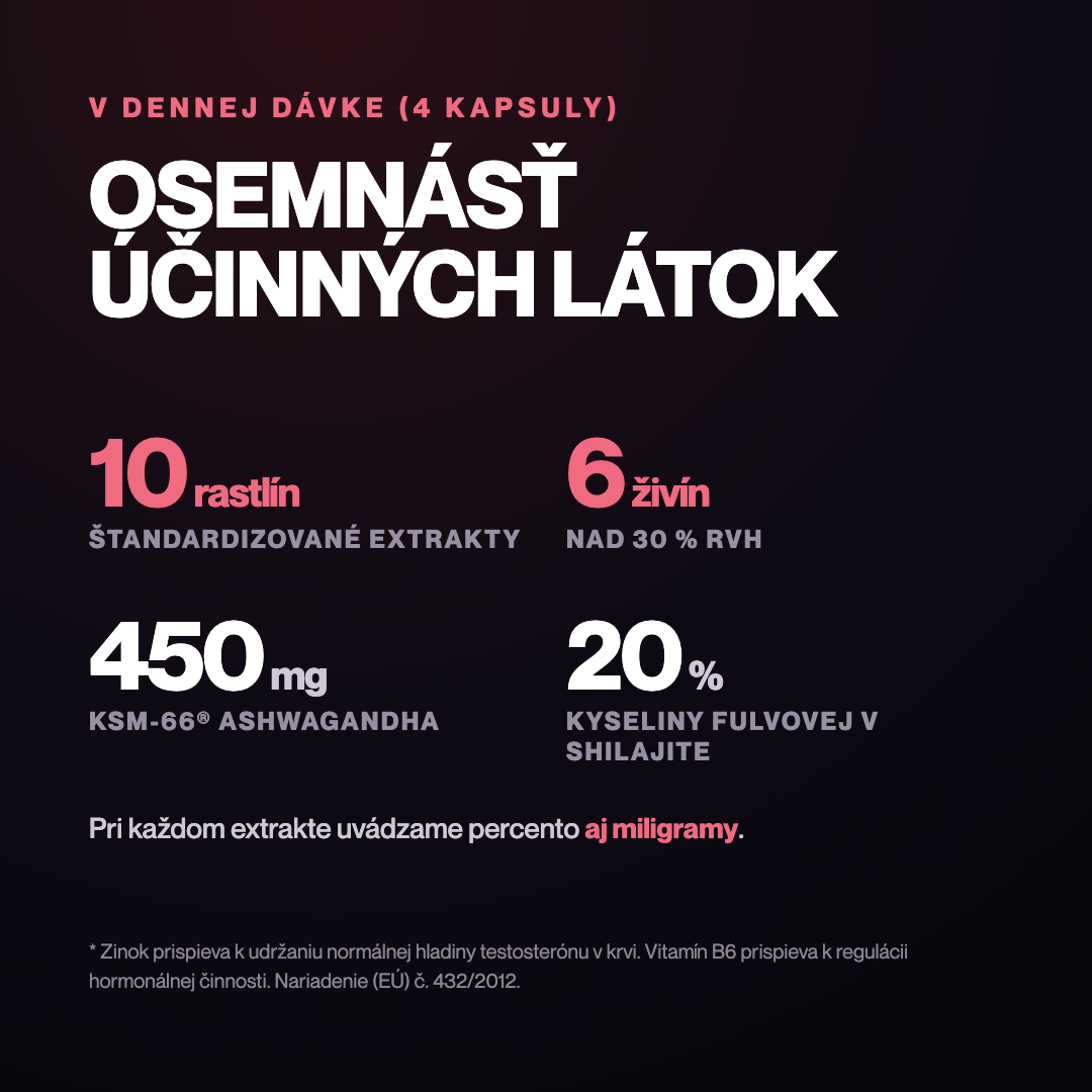 PassionFuel — denná dávka: 18 účinných látok, 10 rastlín, 6 živín