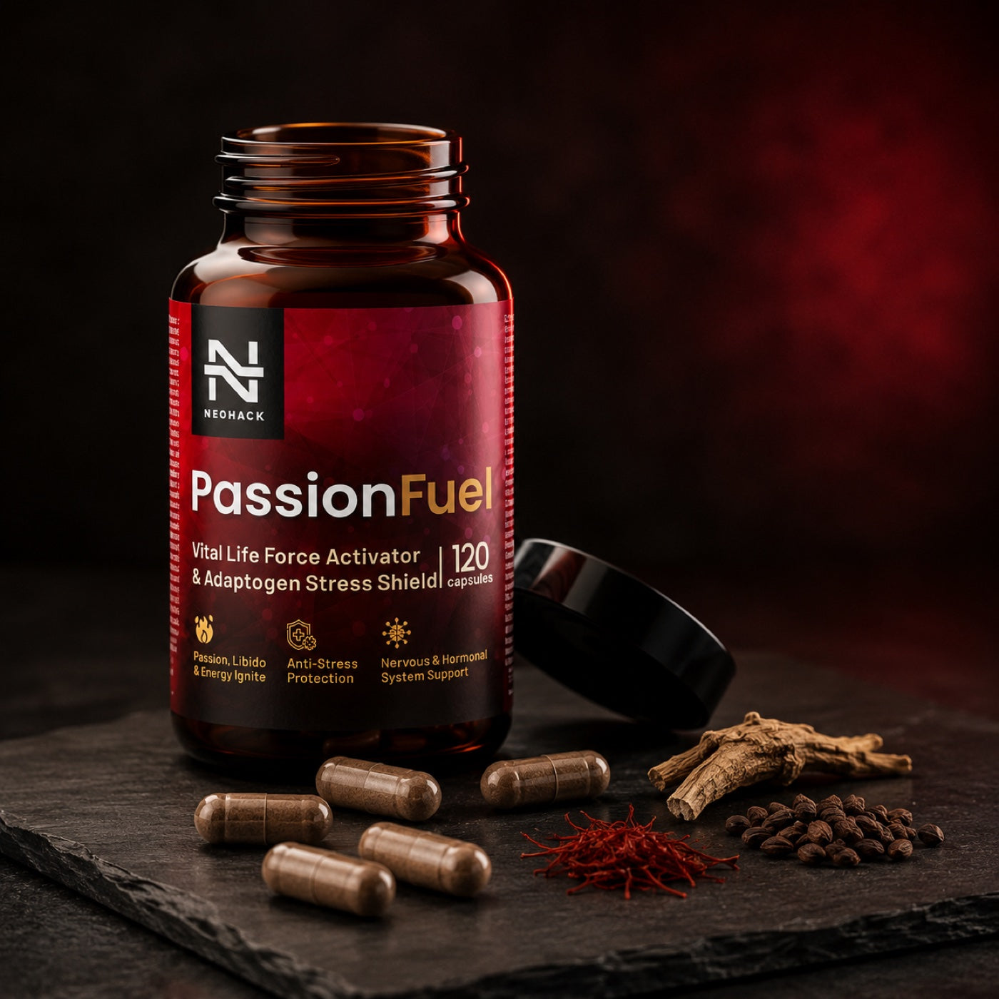 PassionFuel – podpora libida a vitality, balenie NEOHACK